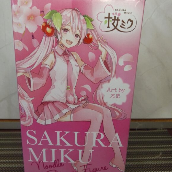 Sakura Miku Noodle Stopper Figure by Furyu - Japan Import - Anime Collectible - Picture 6 of 10